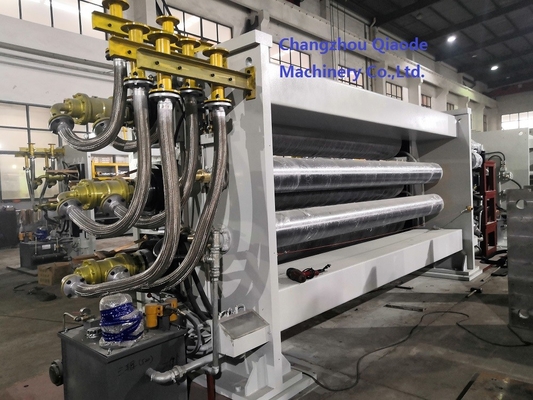 Высокоскоростная машина каландра ролика Нонвовен 3 250м/Мин 520×3750