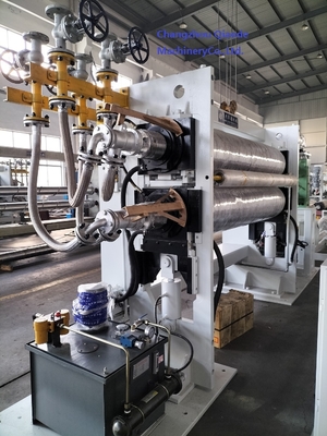 машина календаря крена CE 2 ткани 420×2020mm Nonwoven